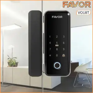 Smart Door Lock Pintu Kaca - Favor VO18T - 07