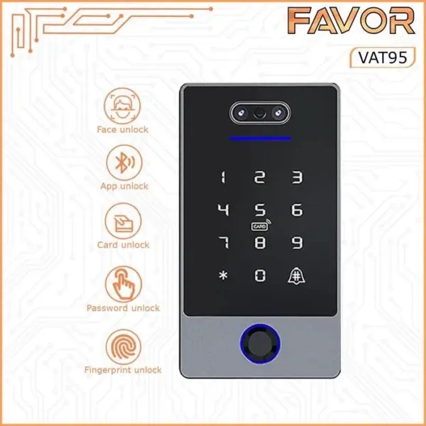 Access Door - Favor VAT95 - Smart Access Control - Face Recognition