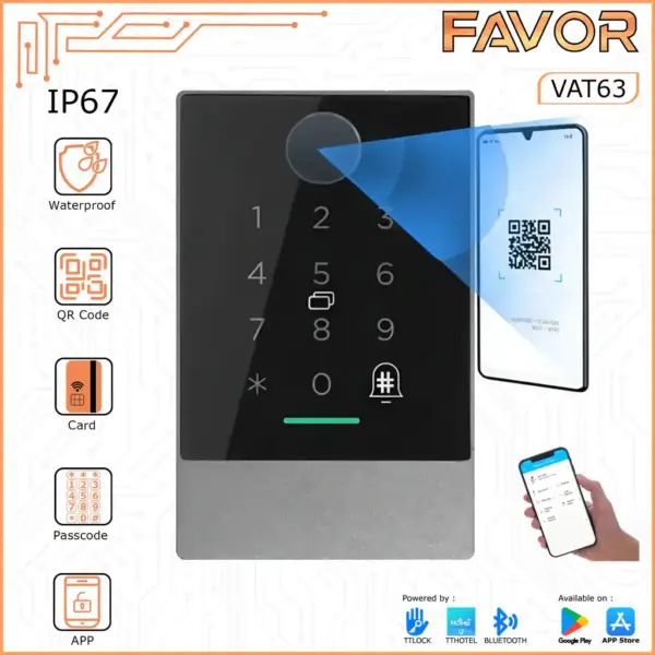 Access Door Smart Favor VAT63 - Access Control Solution 01