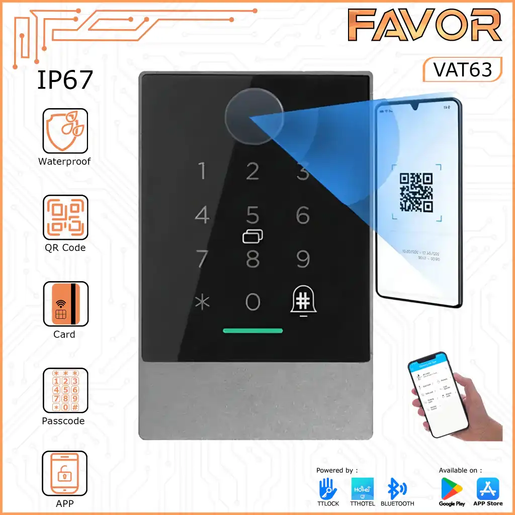 Access Door Smart Favor VAT63 - Access Control Solution 01