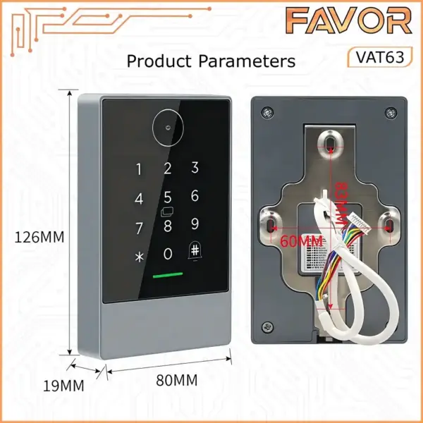 Access Door Smart Favor VAT63 - Access Control Solution 03