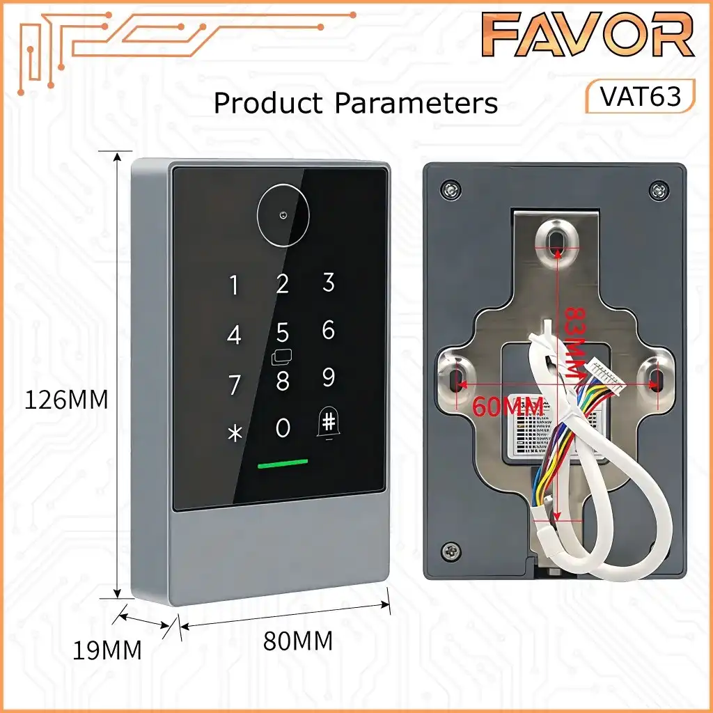 Access Door Smart Favor VAT63 - Access Control Solution 03