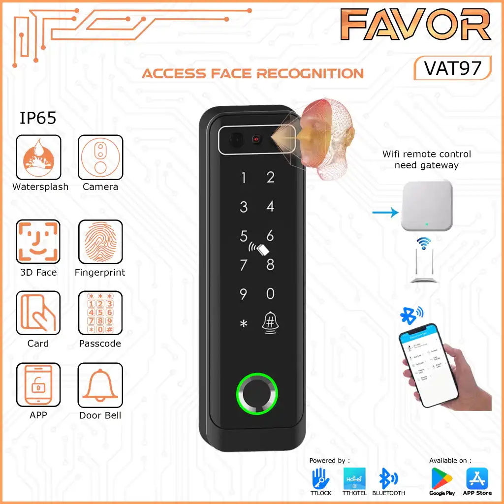 Access Door Smart Favor VAT97 - Access Control Solution 01
