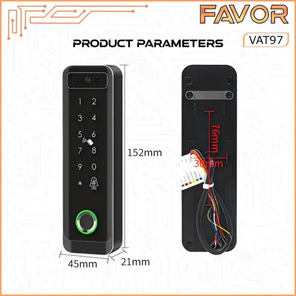 Access Door Smart Favor VAT97 - Access Control Solution 03