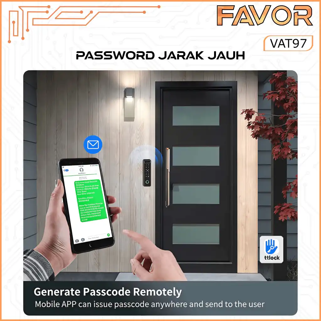 Access Door Smart Favor VAT97 - Access Control Solution 05