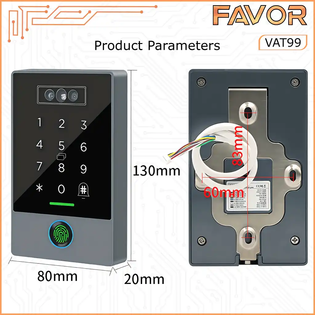Access Door Smart Favor VAT99 - Access Control Solution 03