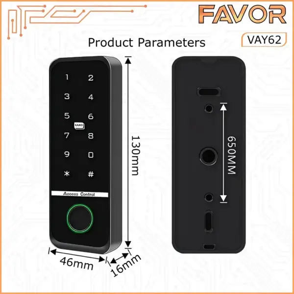 Access Door Smart VAY62 - Access Control Solution - Waterproof 05