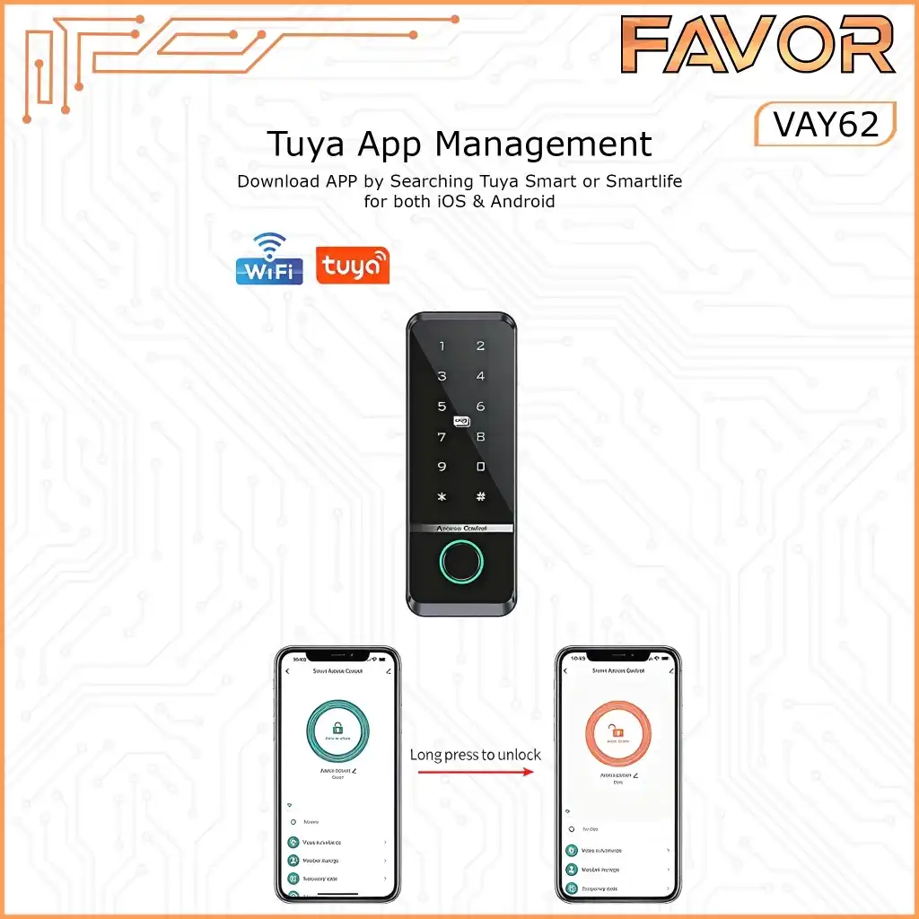 Access Door Smart - Favor VAY62 - Access Control - Image 8