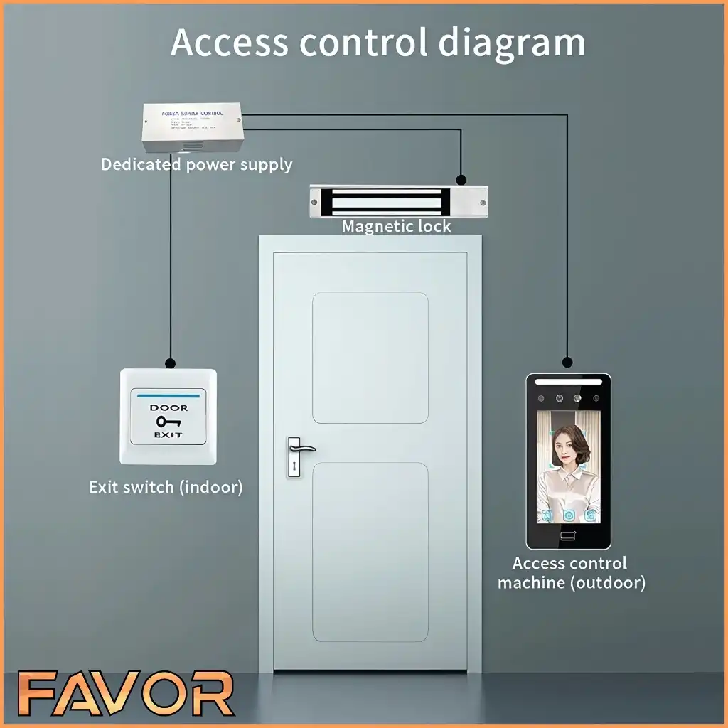 Access Door Smart VAY91 - Access Control Solution - Waterproof 09