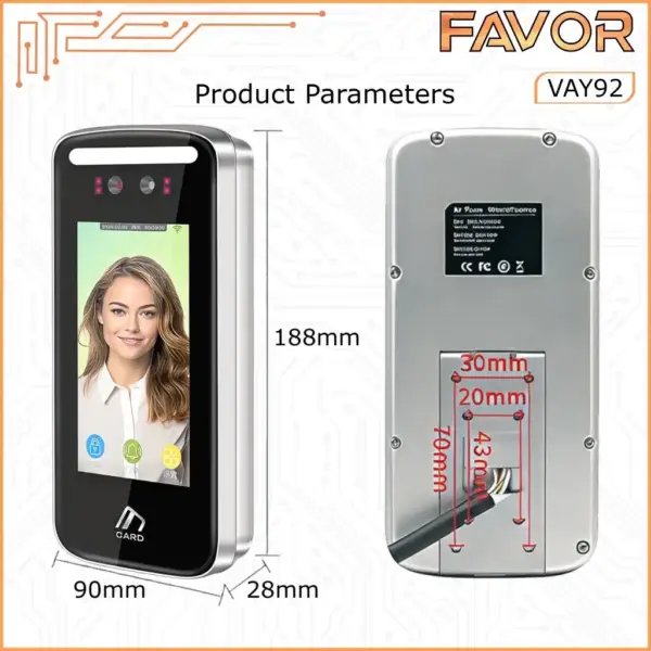 Access Door Smart VAY92 - Access Control Solution - Waterproof 06