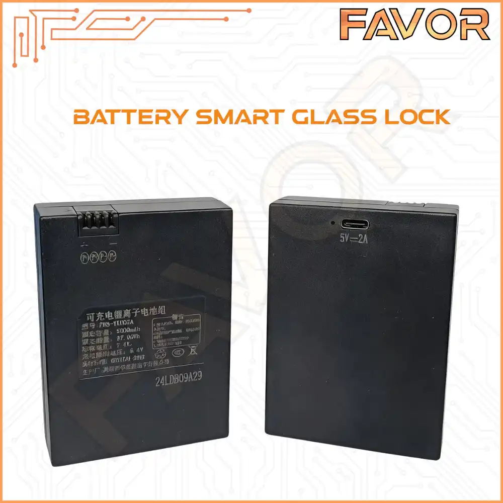 Baterai Smart Door Lock - Lithium Ion Rechargeable 01
