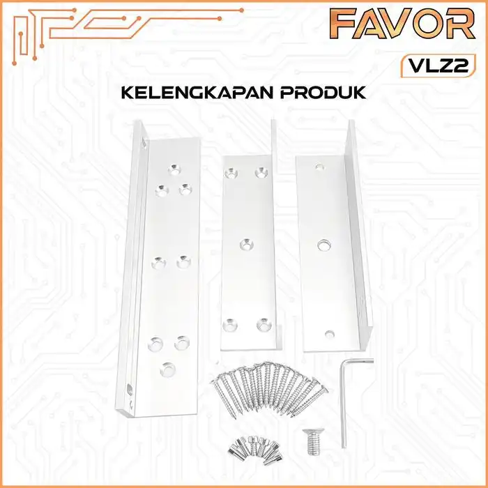 Bracket ZL Magnetic Lock 180 kg - Favor VLZ2 03
