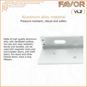 Bracket ZL Magnetic Lock 280 kg - Favor VLZ 04