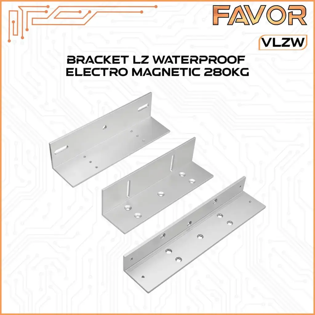Bracket ZL Waterproof Magnetic Lock 280 kg - Favor VLZW 01