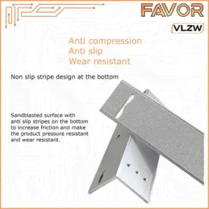 Bracket ZL for Magnetic Lock 280 kg - Favor VLZW - Waterproof - Image 3