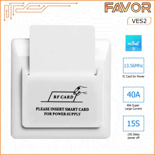 Hotel Energy Saver Switch - Favor VES2 02