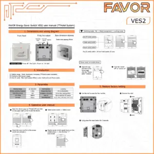 Hotel Energy Saver Switch - Favor VES2 05