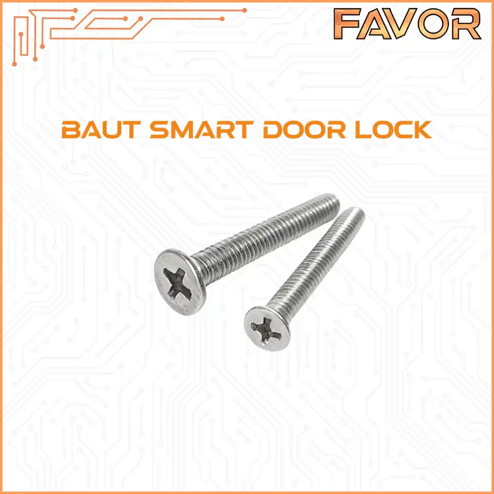 Konektor Penghubung Mur Smart Door Lock Favor 03