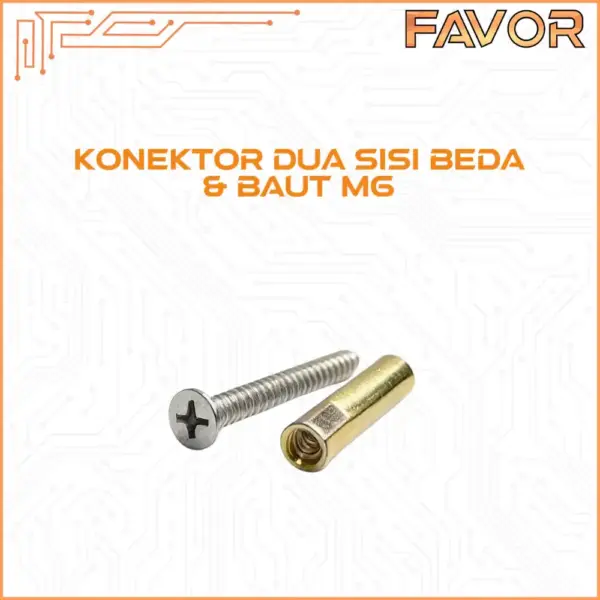 Konektor Penghubung Mur Smart Door Lock Favor