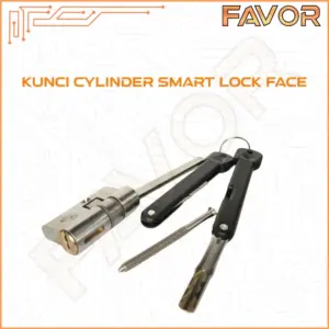 Kunci Cylinder Manual Automatic untuk Smart Face Lock 01