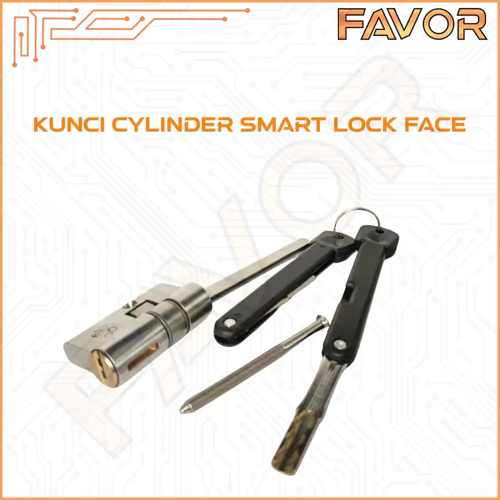 Kunci Cylinder Manual Automatic untuk Smart Face Lock 01