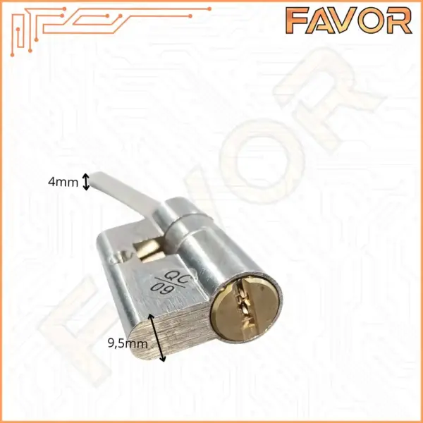 Kunci Cylinder Manual Automatic untuk Smart Face Lock 03