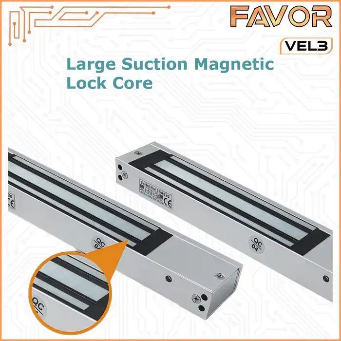Magnetic Lock 280 kg - Favor VEL3 - Emlock 05