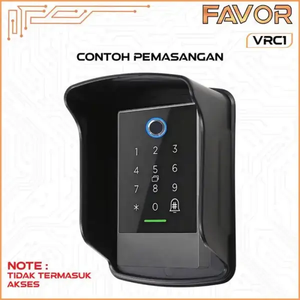 Rain Cover Access Door - Favor VRC1 - Cover Pelindung Access Control 03