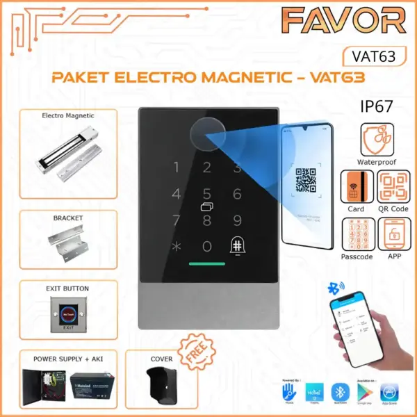 Paket Access Door Smart - Favor VAT63 - Waterproof