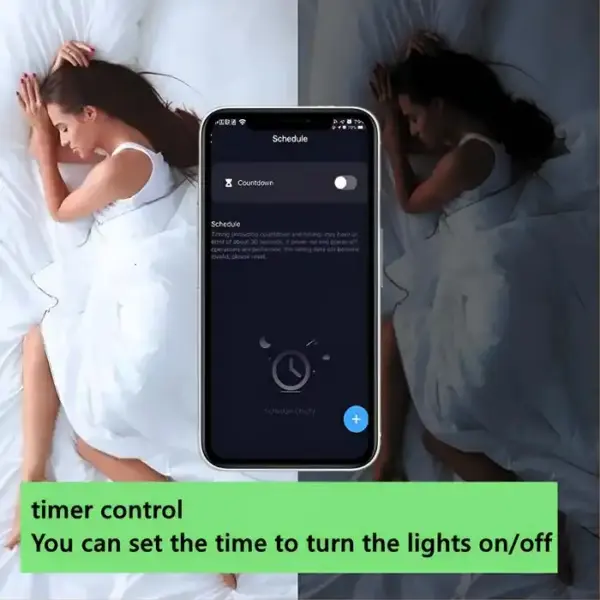 Smart Bulb Lamp 10 Watt RGB + WW - Bluetooth - Favor 09
