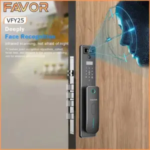 Smart Door Lock Favor FH25 - 3D Face Recognition 02