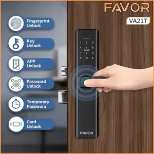 Smart Door Lock - Favor VA21T - Kunci Fingerprint 02
