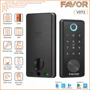 Smart Door Lock Favor VDT2 - Gagang Pintu Otomatis 01
