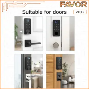 Smart Door Lock Favor VDT2 - Gagang Pintu Otomatis 05