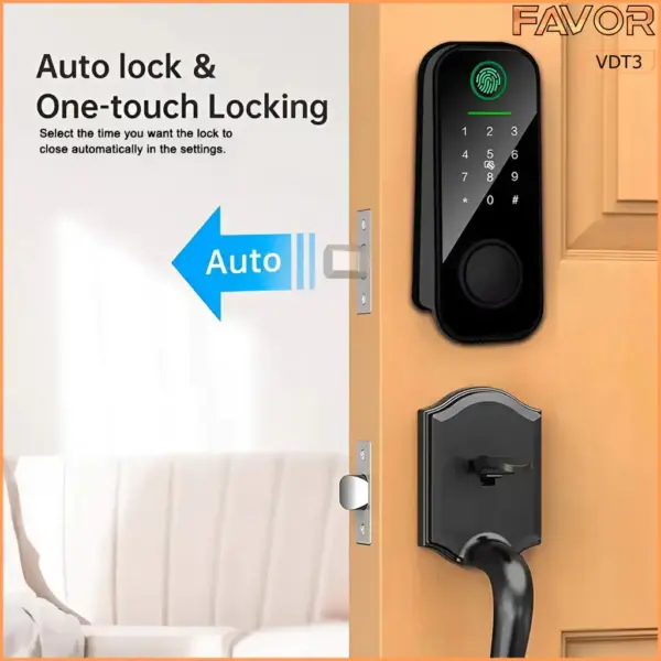 Smart Door Lock - Favor VDT3 - Deadbolt 02