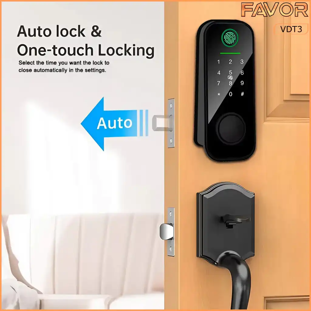 Smart Door Lock - Favor VDT3 - Deadbolt 02