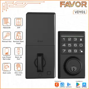 Smart Door Lock - Favor VDY01 - Deadbolt 01