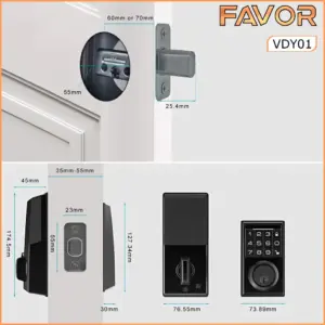 Smart Door Lock - Favor VDY01 - Deadbolt 06