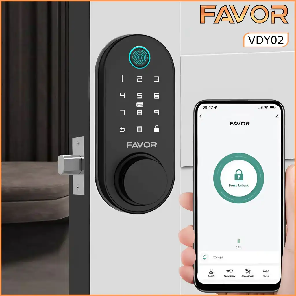Smart Door Lock - Favor VDY02 - Deadbolt 02