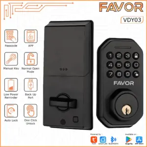 Smart Door Lock - Favor VDY03 - Deadbolt 01