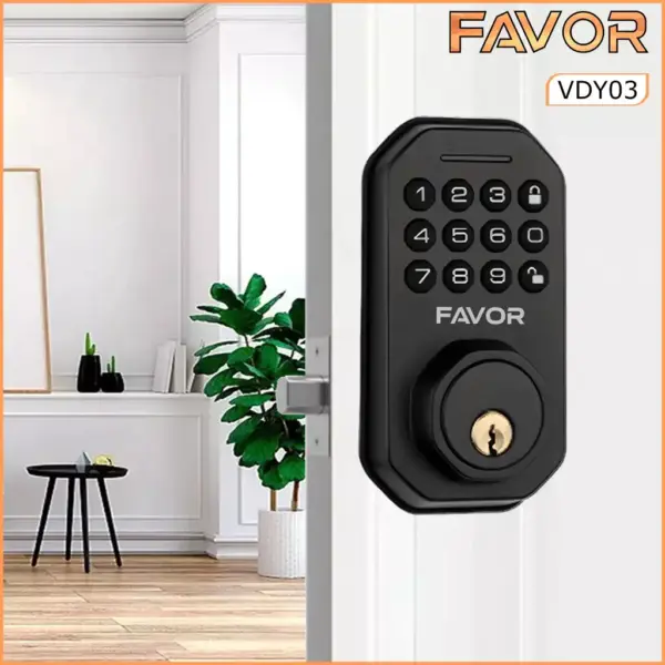Smart Door Lock - Favor VDY03 - Deadbolt 02