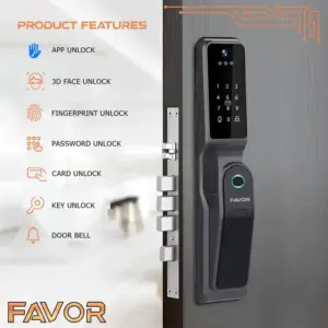 Smart Door Lock Favor VFT31 - 3D Face Recognition 04