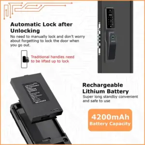 Smart Door Lock Favor VFT31 - 3D Face Recognition 06