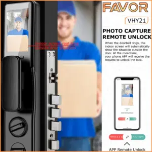 Smart Door Lock - Favor VFY21 - 3D Face Recognition 05