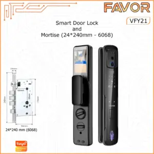 Smart Door Lock - Favor VFY21 - 3D Face Recognition 08