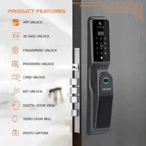 Smart Door Lock Favor VFY31 - 3D Face Recognition 04