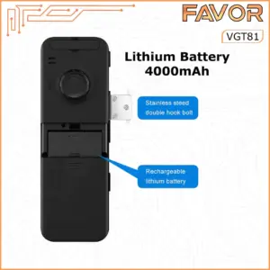 Smart Door Lock Favor VGT81 - Pintu Kaca 06