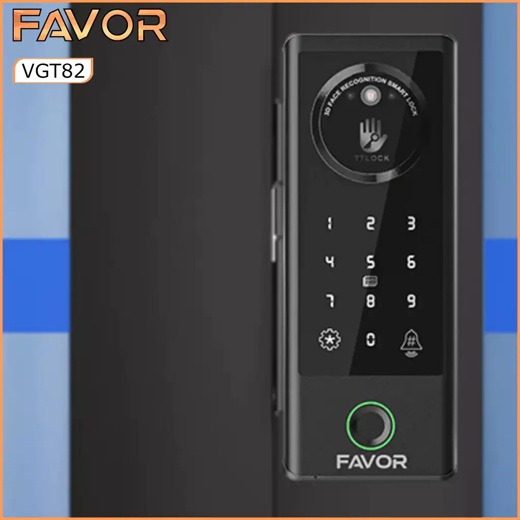 Smart Door Lock - Favor VGT82 - Pintu Kaca - Image 9