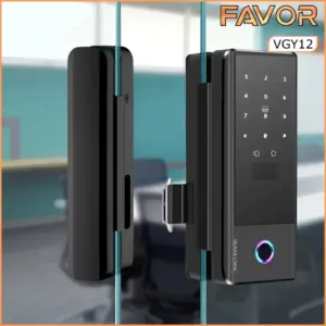 Smart Door Lock Favor VGY12 - Pintu Kaca 02