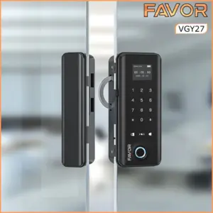 Smart Door Lock Favor VGY27 - Pintu Kaca 02
